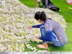 นกยูงงานศพ วัดไทร นครปฐม จัดงานศพแบบเร่งด่วน ดอกไม้หน้าศพแนะนำ ร้านดอกไม้งานศพสวยหรูอลังการ