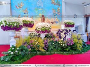 The Greatest Funeral with Beautiful Flowers-White-2