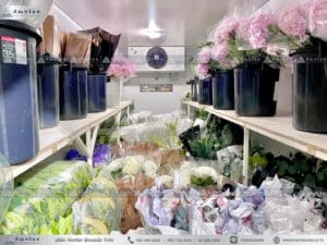 ดอกไม้หน้าศพสวยหรูแบบนกยูง